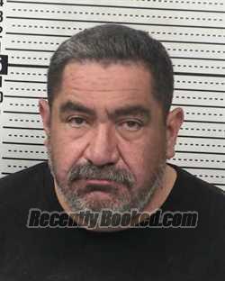 Booking photo from Dona Ana County, New Mexico