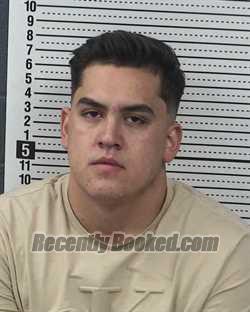 Booking photo from Dona Ana County, New Mexico