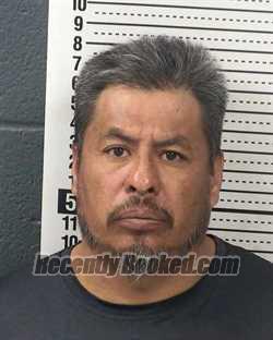 Booking photo from Dona Ana County, New Mexico