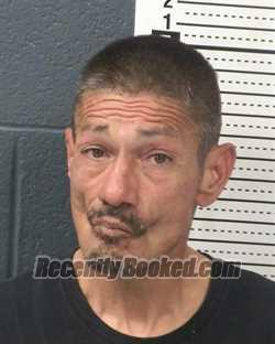 Booking photo from Dona Ana County, New Mexico