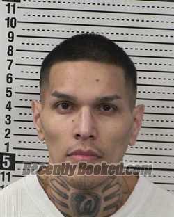 Booking photo from Dona Ana County, New Mexico
