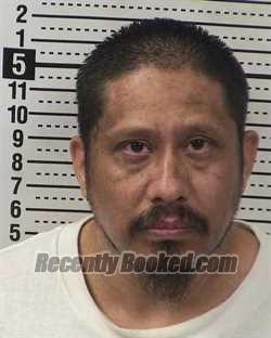 Booking photo from Dona Ana County, New Mexico