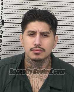 Booking photo from Dona Ana County, New Mexico