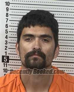 Booking photo from Dona Ana County, New Mexico
