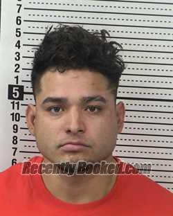 Booking photo from Dona Ana County, New Mexico