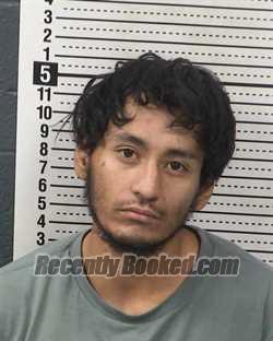 Booking photo from Dona Ana County, New Mexico