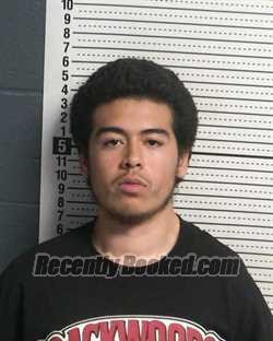Booking photo from Dona Ana County, New Mexico