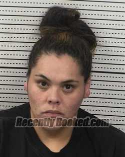 Booking photo from Dona Ana County, New Mexico