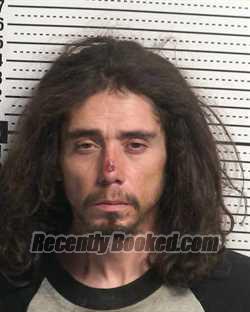 Booking photo from Dona Ana County, New Mexico