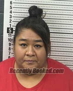 Booking photo from Dona Ana County, New Mexico