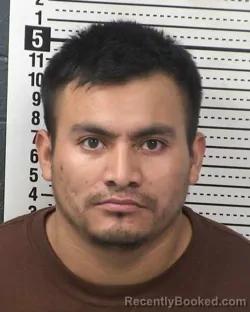Booking photo from Dona Ana County, New Mexico