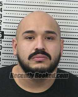Booking photo from Dona Ana County, New Mexico