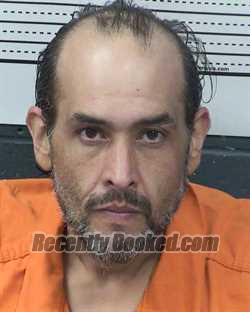 Booking photo from Dona Ana County, New Mexico