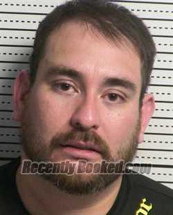 Booking photo from Dona Ana County, New Mexico