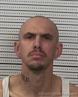 Booking photo from Dona Ana County, New Mexico