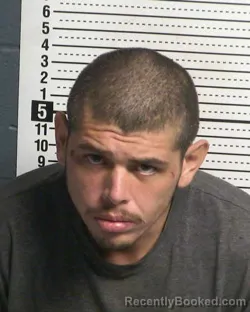 Booking photo from Dona Ana County, New Mexico