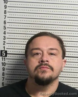 Booking photo from Dona Ana County, New Mexico