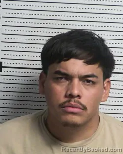 Booking photo from Dona Ana County, New Mexico