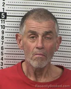 Booking photo from Dona Ana County, New Mexico