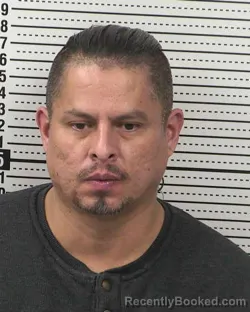 Booking photo from Dona Ana County, New Mexico