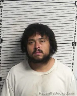 Booking photo from Dona Ana County, New Mexico