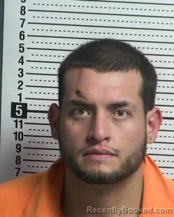 Booking photo from Dona Ana County, New Mexico