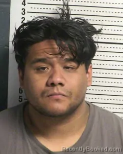 Booking photo from Dona Ana County, New Mexico