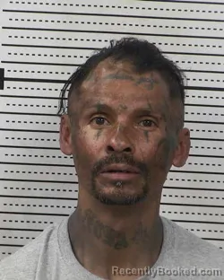 Booking photo from Dona Ana County, New Mexico