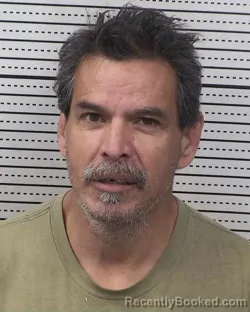 Booking photo from Dona Ana County, New Mexico