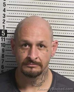 Booking photo from Dona Ana County, New Mexico