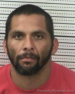 Booking photo from Dona Ana County, New Mexico