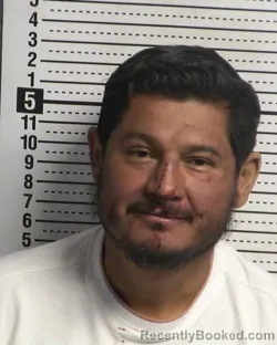 Booking photo from Dona Ana County, New Mexico