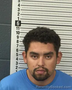 Booking photo from Dona Ana County, New Mexico