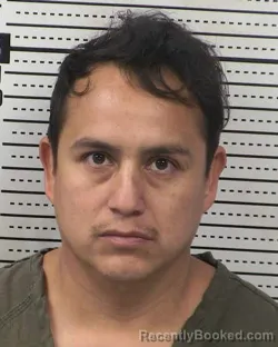 Booking photo from Dona Ana County, New Mexico