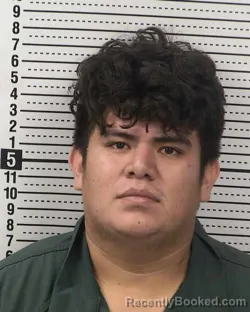 Booking photo from Dona Ana County, New Mexico