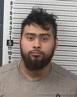 Booking photo from Dona Ana County, New Mexico