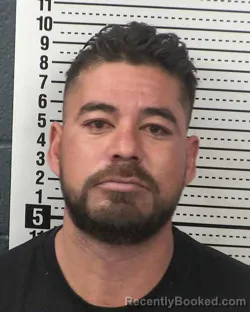 Booking photo from Dona Ana County, New Mexico