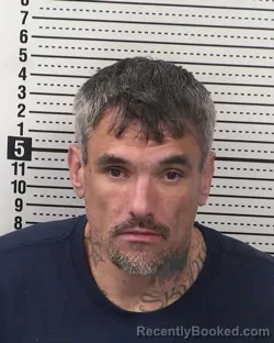 Booking photo from Dona Ana County, New Mexico