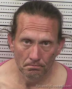 Booking photo from Dona Ana County, New Mexico