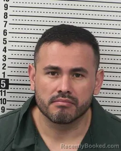 Booking photo from Dona Ana County, New Mexico