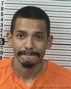 Booking photo from Dona Ana County, New Mexico