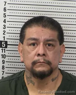 Booking photo from Dona Ana County, New Mexico