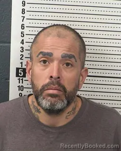 Booking photo from Dona Ana County, New Mexico