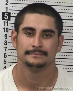 Booking photo from Dona Ana County, New Mexico