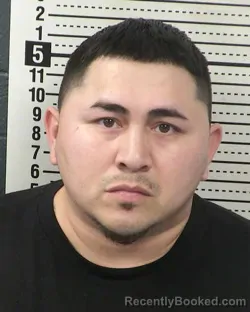 Booking photo from Dona Ana County, New Mexico