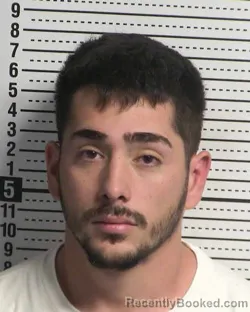 Booking photo from Dona Ana County, New Mexico