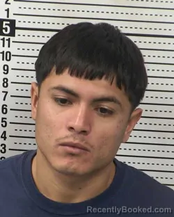 Booking photo from Dona Ana County, New Mexico
