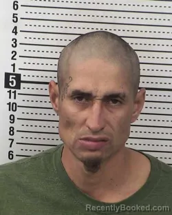 Booking photo from Dona Ana County, New Mexico