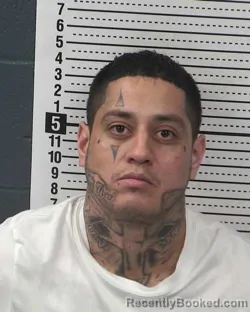 Booking photo from Dona Ana County, New Mexico