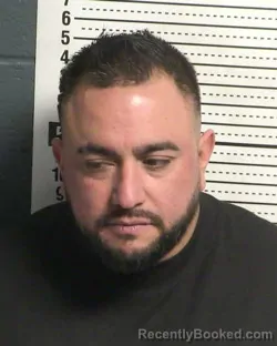Booking photo from Dona Ana County, New Mexico